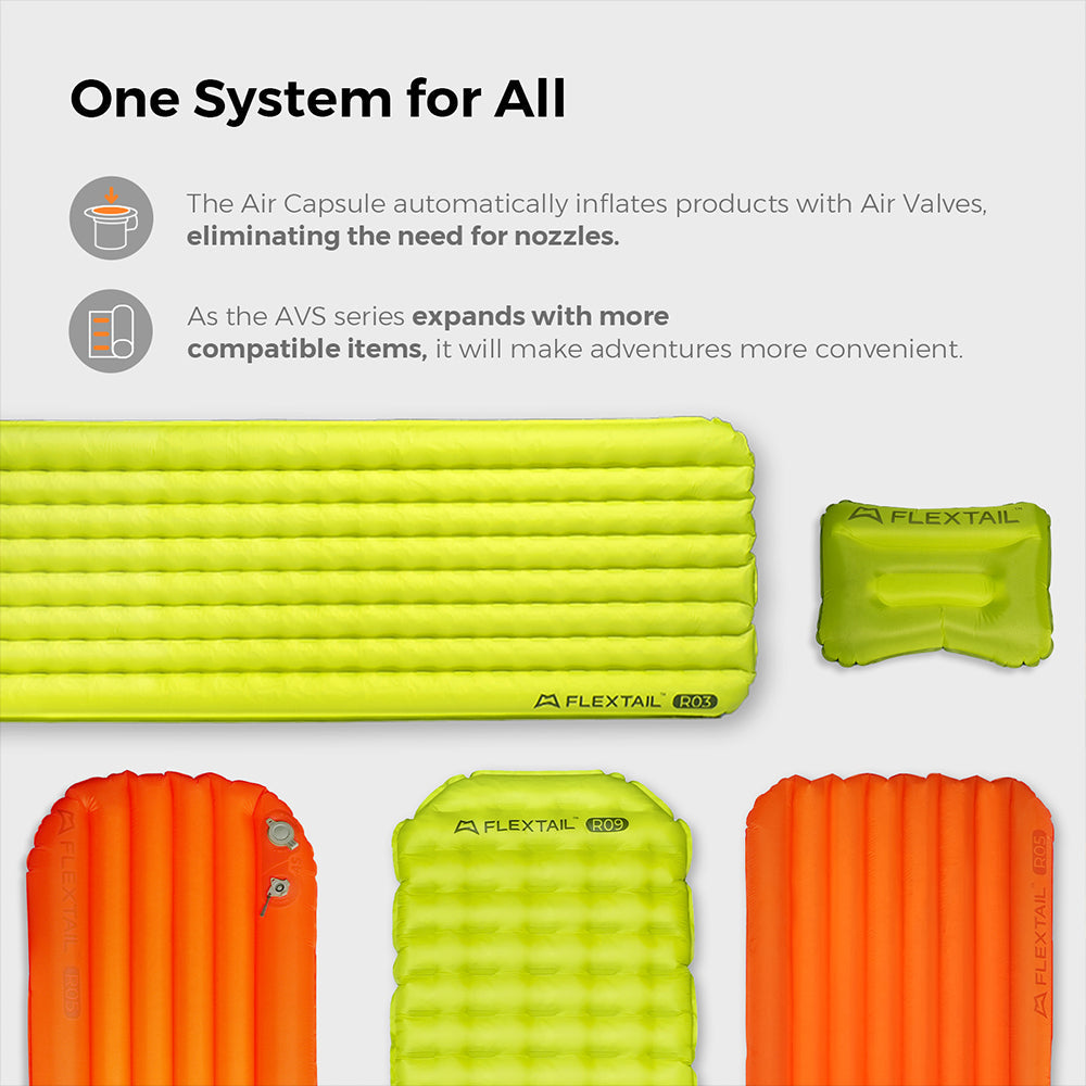Tiny Sleeping Pad R03 AVS - 3,5 R -Valor 3 temporada para dormir con bomba