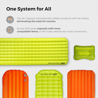 Tiny Sleeping Pad R03 AVS - 3,5 R -Valor 3 temporada para dormir con bomba