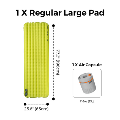 Tiny Sleeping Pad R03 AVS - 3,5 R -Valor 3 temporada para dormir con bomba